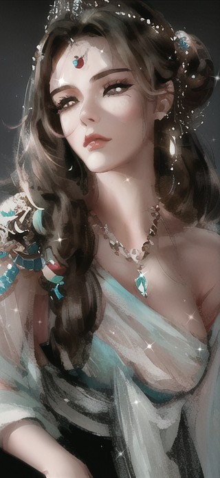 复古古风美女