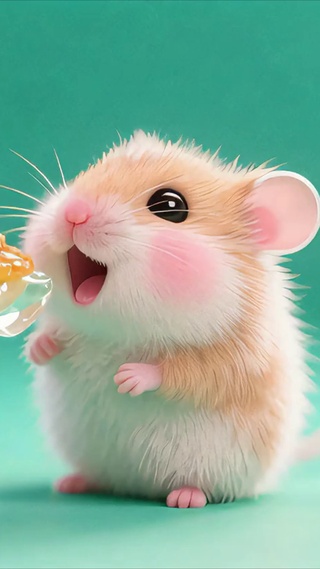 想吃糖的小仓鼠