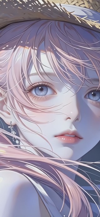可爱双马尾少女
