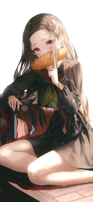 4K可爱JK制服祢豆子