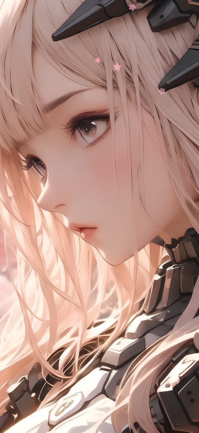4k樱花机甲女孩
