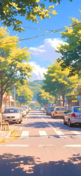 夏日小镇
