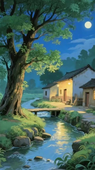 夜色乡村