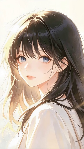 回眸少女