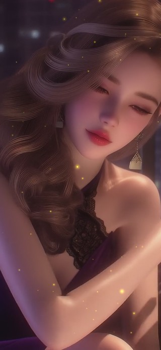 眉目间满是晴色