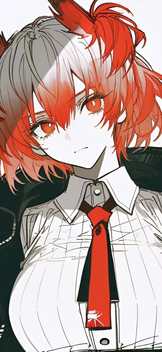 古早黑白风格少女-菲亚梅塔