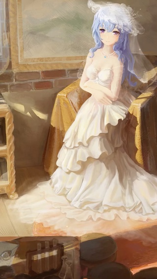 婚纱少女