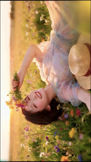 沉醉旷野暮光的少女