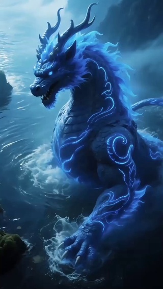 五色麒麟蓝兽