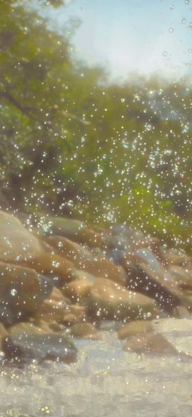 凉爽的夏日午后