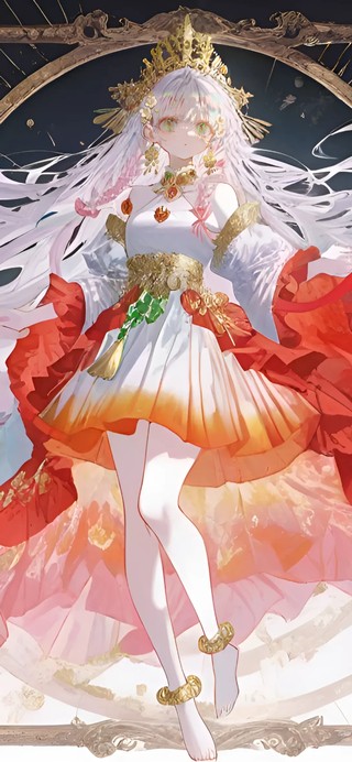 西施（续相思）-4k插画