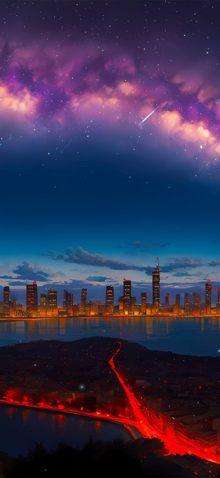 唯美城市风景