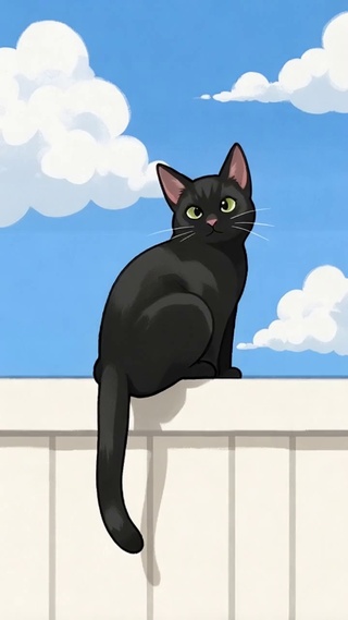 小黑猫