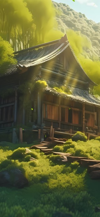 竹林小屋