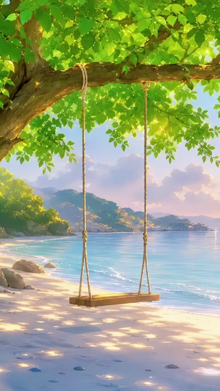 海边秋千