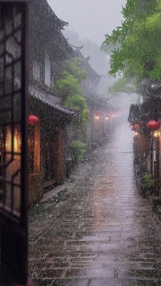 江南烟雨