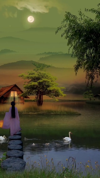 夕阳西下几时回