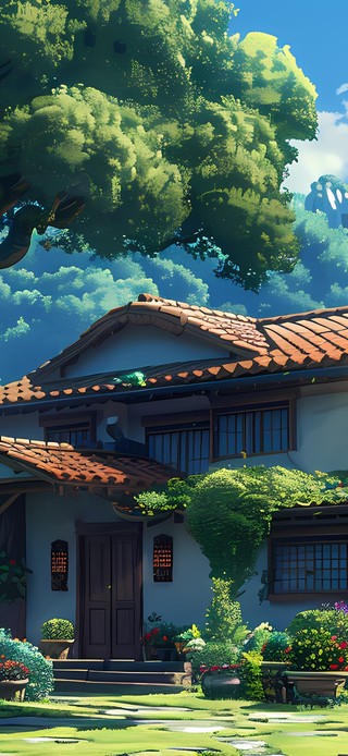 大树下小屋