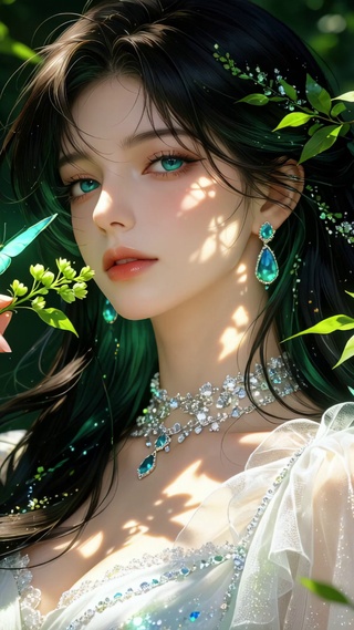 绿蝶少女