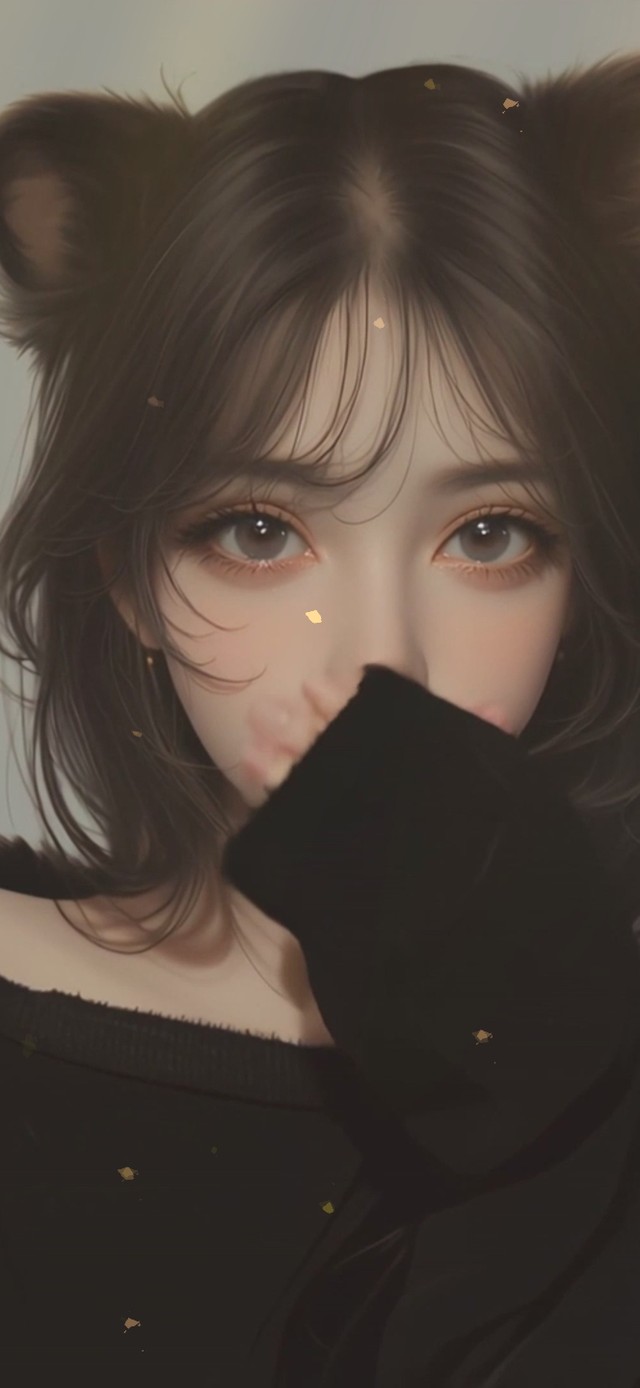 可爱猫耳少女