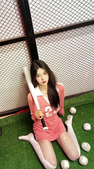 喜欢打棒球的女孩