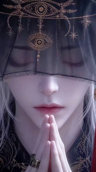 黑纱美男