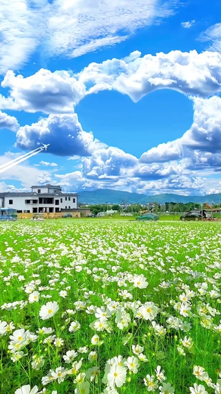 浪漫的小雏菊