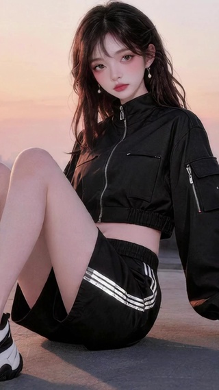 运动女孩