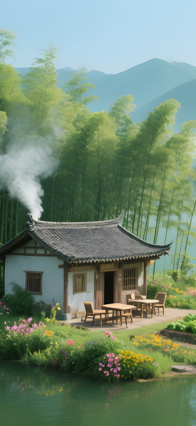 湖岛竹林人家