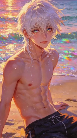 浸狄|海边沙滩