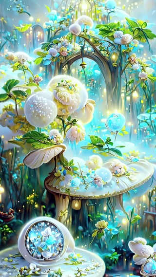 很美很美的花园