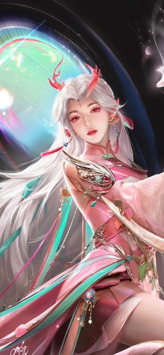 4K唯美古风玉兔女神
