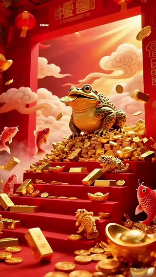 金蟾送财