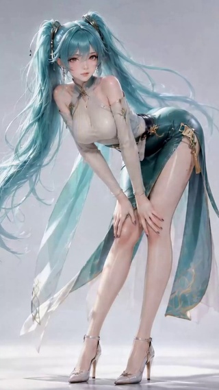 蓝发舞姬