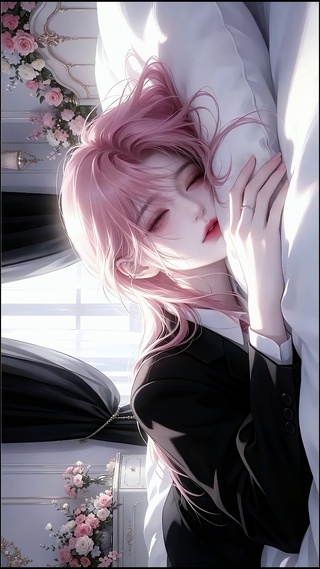 微醺禁欲西装少女