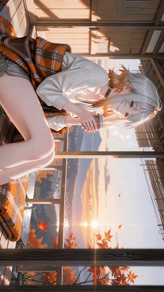 阳台秋意热饮-嘉贝莉娜