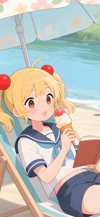 夏日乘凉