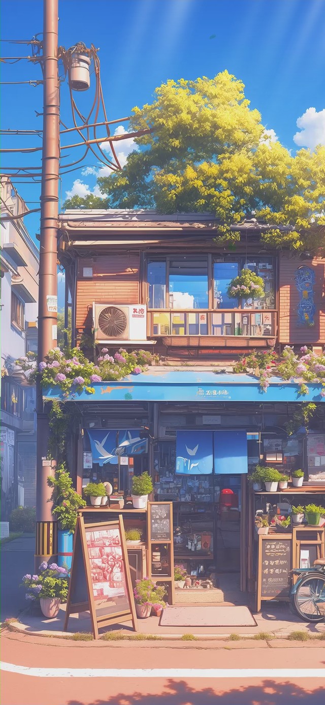 安静祥和的夏日时光