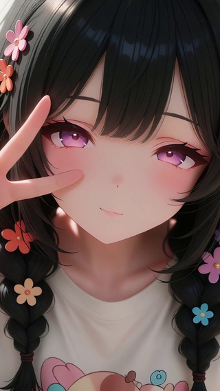 可爱女孩