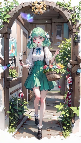花园女孩