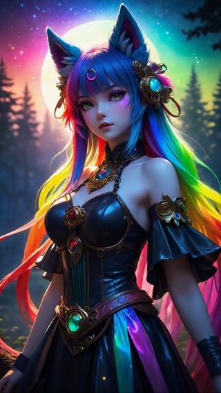 月下美少女