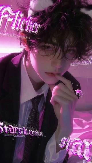 微微吹起微风 戴眼镜男生 动漫壁纸 