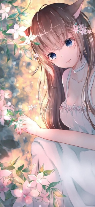 花丛少女