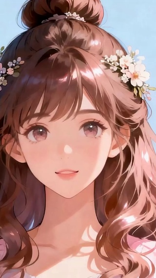 长发女孩