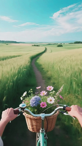 骑行旷野