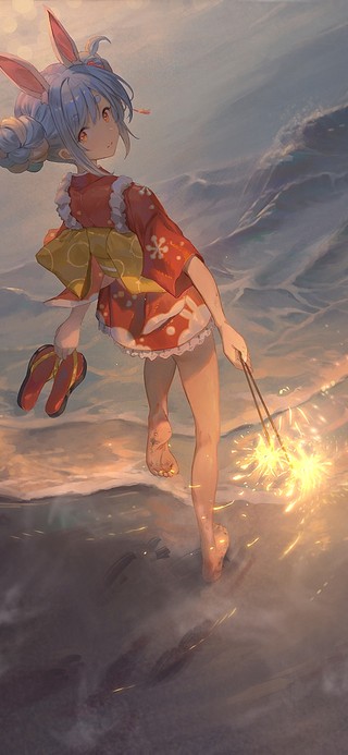 仙女棒海边