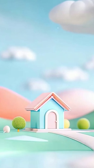 简约云朵小清新