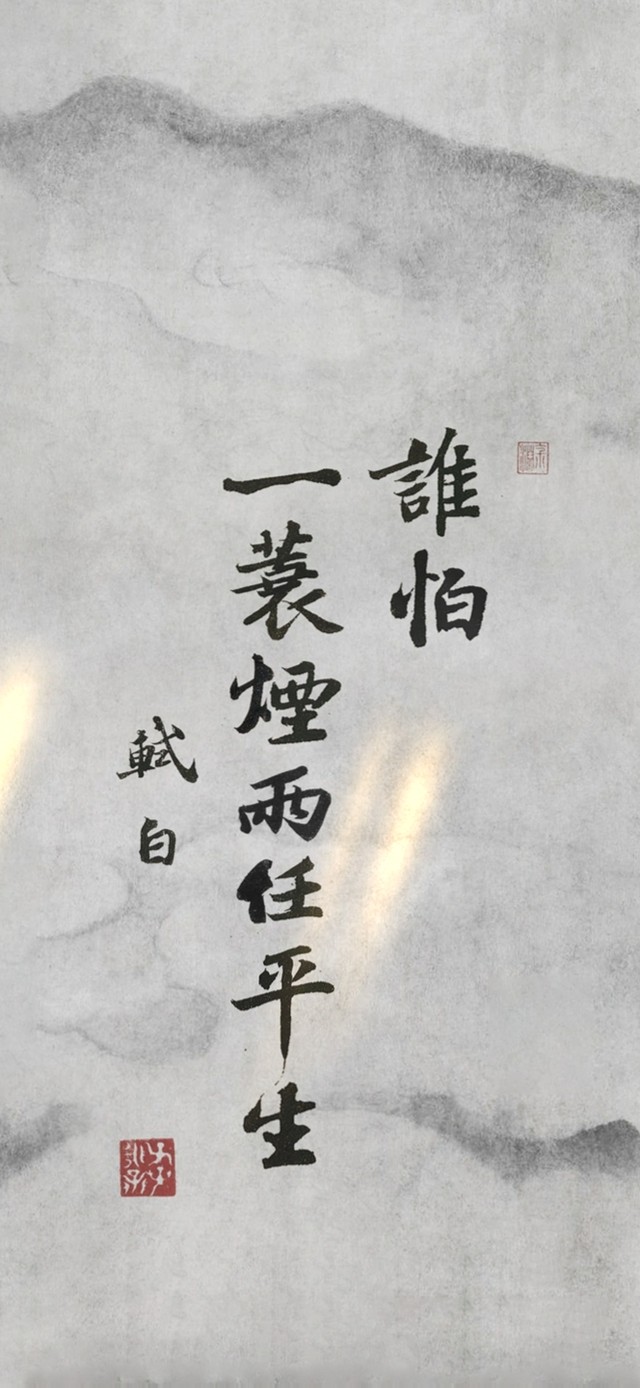 一蓑烟雨任平生