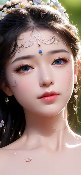 4K绝美古风美女