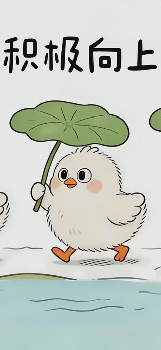 可爱打工人鸭